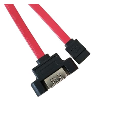 Cable adaptador SATA macho a ESATA hembra 40 cm rojo miniatura 3