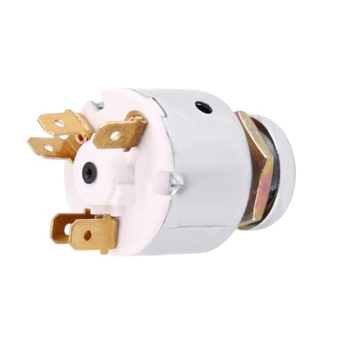 12V Ignition Switch, Universal 12V Engine Start Ignition Switch 3 Position ON OFF Ignition Starter Switch Controls with 2 Keys for Cars, Motorcycles and Boats - Image 3