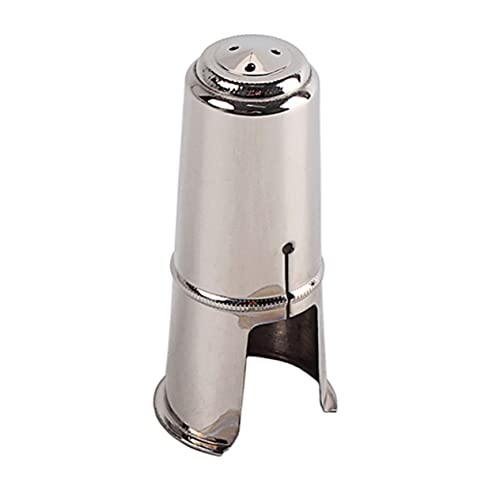 FUNOMOCYA Tenor Saxophone Protector Cap Silver Size Protective Cap for Saxophone Musical Instrument