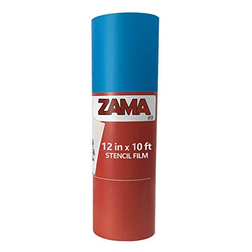 Buy ZaMa Stencil Film Kit 10ft Stencil Film Roll (12" x 10Ft) for DIY