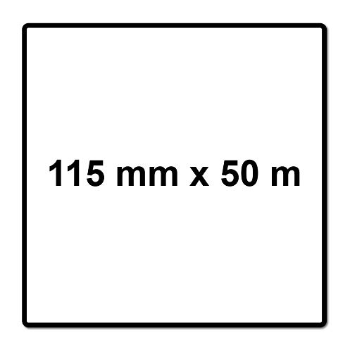 Mirka BASECUT Schleifpapier 115 mm x 50 m P120 Schleifrolle (2251100112N) Universal Schleifpapier