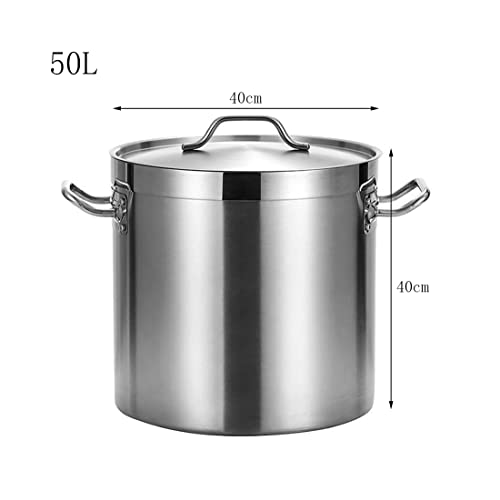 Olla de sopa comercial de 50L para grandes reuniones familiares y eventos en casa 2