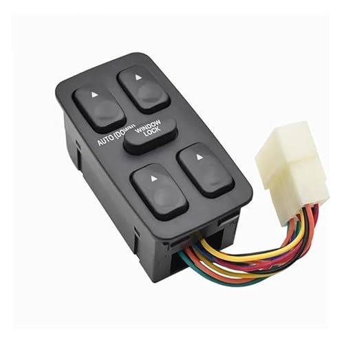 Boutons vitres voiture Hyundai Elantra Galloper 1992-1994 commande noire
