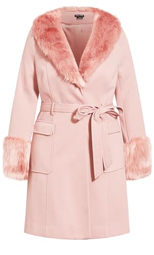 City Chic Women's Coat-Make Me Blush4