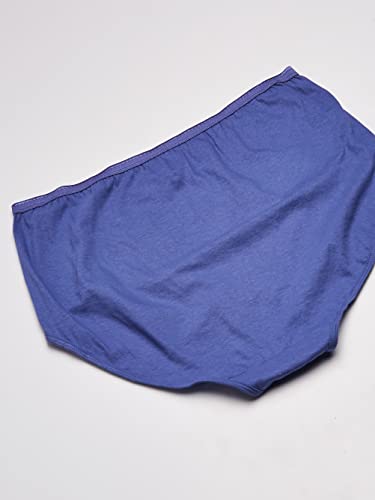 Image of Hanes Women's Underwear Briefs Pack, 6-Pack, Cotton Brief Panties for Women, Moisture-Wicking (Plus Size)