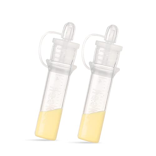 Haakaa Kit Per La Raccolta Di Colostro In Silicone 5 Ml – 2 Pezzi (PRE-STERILIZZATI), Siringhe Per Colostro Per Il Latte Materno Da Raccogliere, Nutrire E - 7
