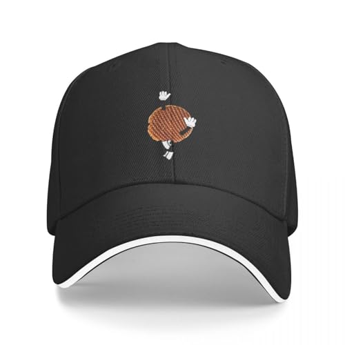 TPDODON Gorra de béisbol Stroopwafel de Dibujos Animados Saltando de alegría. Camionero táctico Militar de Playa.
