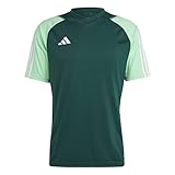 football jersey designer app Slim Fit adidas Mens Jersey (Short Sleeve) Tiro 23 Competition Jersey, Team Dark Green/Beam Green, HU1297, M