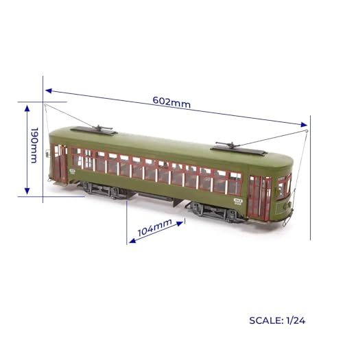 Occre 53012 New Orleans Cable Car 1:24 miniatura 2