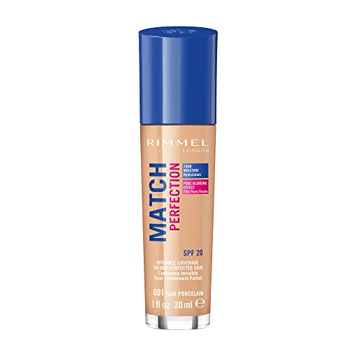 Miniatura 7 de Rimmel London Match Perfection Base de maquillaje 001 Fair Porcelain 30 ml
