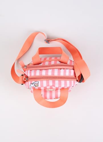 Image of PB Pearlbags Soft Crossbody Shoulder Or Hand Bag or Sling bag Water Resistant Anti Fall Stationery Storage Bag Handbag Clutch Bag Sweet Birthday Gift For 5-10 Years Children Students Girls