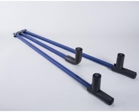 3 bar Leg Stretcher - Black