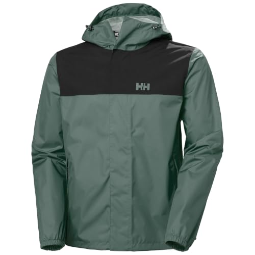 Manteau de pluie Helly Hansen Vancouver S vert pour randonnée et vélo