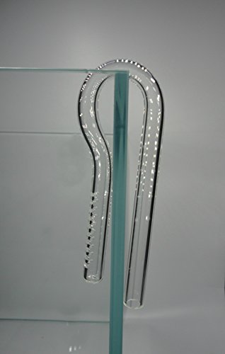 Jardli Glass Mini Inflow Lily Pipe For Nano Aquarium Planted Tank (10Mm For 3/8''(9/12Mm) Tubing) #TOP5