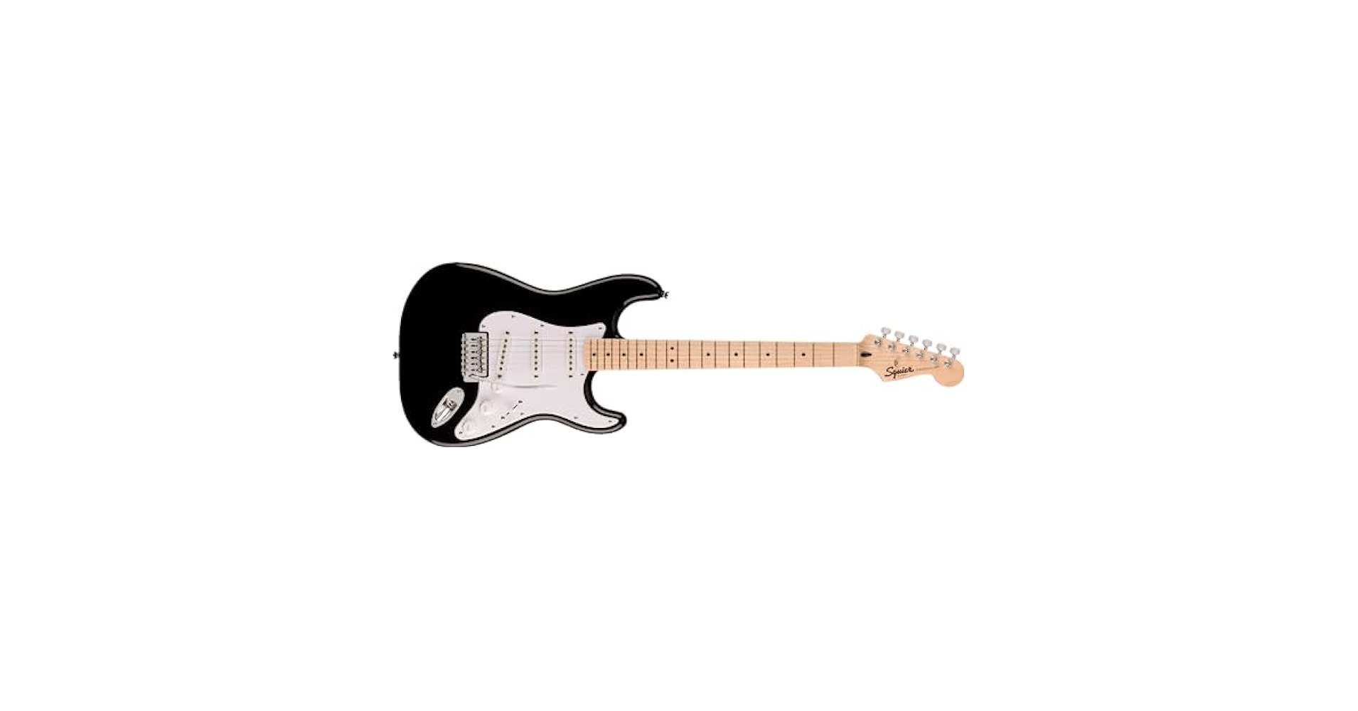 ギター SQUIRE Stratocaster P90 1986 Made Japan Squire Stratocaster HSS 1986 Black In case