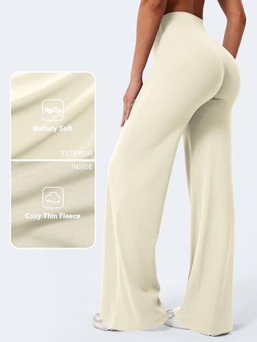 Image of YEOREO Ease Workout Leggings Womens No Front Seam Straight Leggings 29 inch / 31.5 inch / 33 inch / 35 inch High Waist Buttery Eddiy Yoga Pants