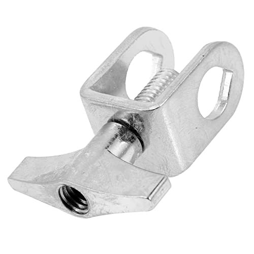 Abaodam 2 piezas soporte de Cowbell para percusión, abrazadera de montaje para batería miniatura 5