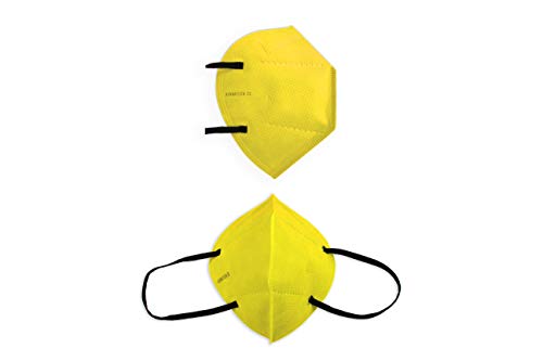 Airnatech Antiviral Mascarilla Higiénica Plus Protección Bidireccional - Amarillas...