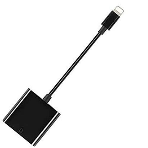 WamGra Lecteur de Carte SD Adaptateur, Caméra Card Reader Viewer Compatible avec (iOS 9.2 ou Plus) Phone 5/5 s/6/6 s/6 Plus/7/7 Plus/Pad Mini/Air -Aucune App Requise