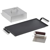 Griddle Set with Press and Lid