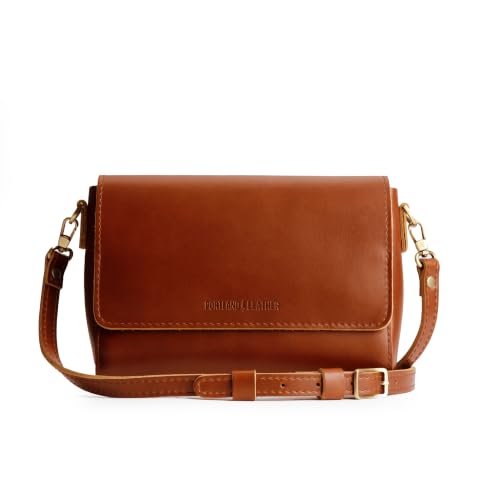Image of Portland Leather Goods Metro Crossbody Bag for Women - Handmade from the Finest Full-Grain Hides