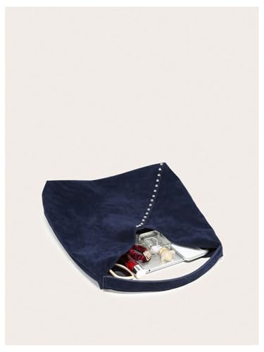 Bolso Tote Vintage para Mujer de Suede Sintético miniatura 4