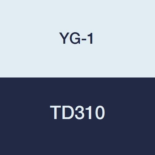 YG-1 TD310 Solid Carbide Thread Mill for Metric Internal Threads, DIN 13, TiAlN Finish, M6 Size, 1.00 mm Pitch