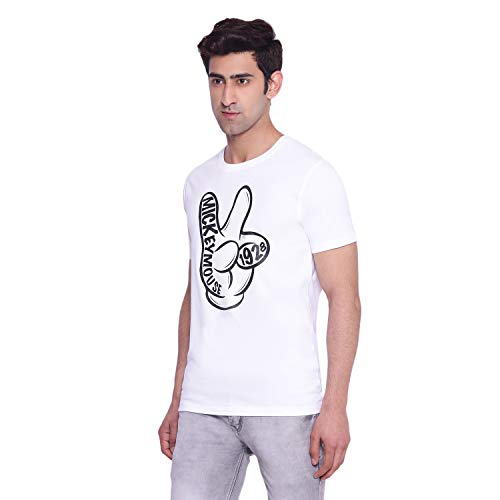 Image of Men's Regular Fit Round Neck Short Sleeves Knitted T-Shirt