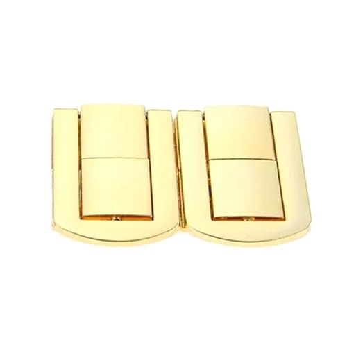 Fermoir à boucle carrée avec vis argent pour projets de bricolage DIY