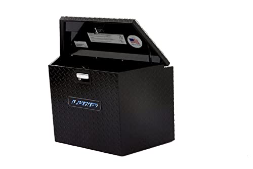 LUND ( 76134T ) Universal Aluminum Trailer Tongue Storage Box - Black