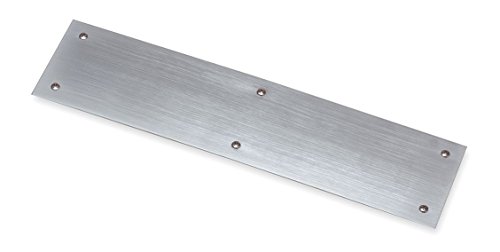 Push Plates, SS, Dull 316, 3 1/2 x15 In