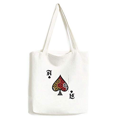 Sac à main Japon traditionnel et grand sac à main artisanat lavable à motif pique poker