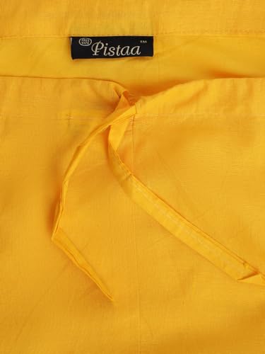 Image of Pistaa's Women's Regular Fit High Rise Combo of 3 Solid Pure Cotton Patiala Salwar