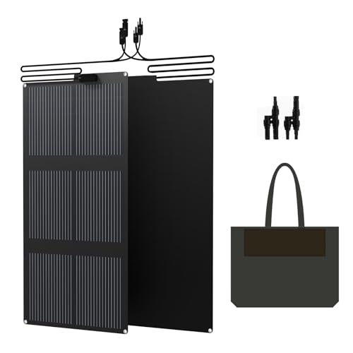 Image of FlexSolar 2‑Pack 60W N‑Type Solar Panel Charger Lightweight and IP67