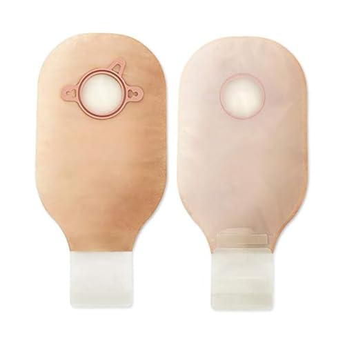 Hollister 18004 New Image 2-Piece 12 Drainable Ostomy Pouch 10 Pack