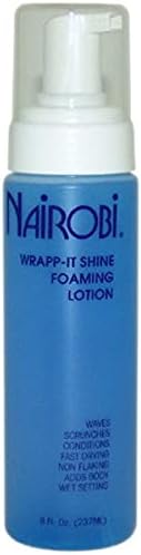 Nairobi Wrapp-It Shine Foaming Lotion, 8 Ounce
