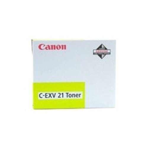 Toner d'origine Canon 0455B002 jaune pour imprimante imageRunner C3380i