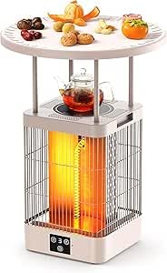 �J�[�{���q�[�^�[ �y2025�N�~�V�J��&�g�[�{�ς�{�ۉ� 3in1�݌v�z �e�[�u����̌^�q�[�^�[ �d�C�X�g�[�u 360°�S���ʑ��g 400W�E700W�E1000W 3�i�K�ؑ� �g�[��� �É� �ȃG�l �؃^�C�}�[ �����R���t�� �]�|��������~ ��/����/�R�[