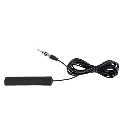 Antenna radio per auto, AM FM, antenna per parabrezza, SUV, camion, antenna adesiva per auto, radio, parabrezza, pasta 3 m, cavo 12 V, stereo per auto, 85 – 112 MHz