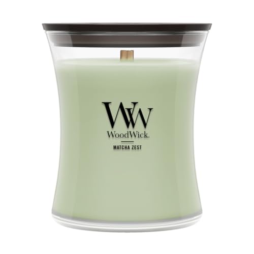 Image of Woodwick Matcha Zest Medium Hourglass Candle