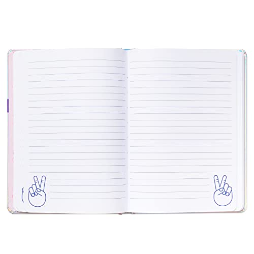 C.R. Gibson Juego de 2 diarios y 2 bolígrafos multicolor miniatura 5