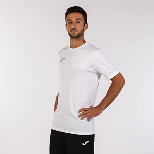 Joma Camiseta Manga Corta Record II Blanco, M