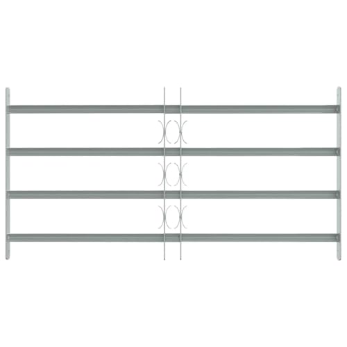 Genérico Reja de Seguridad Ajustable Ventana con 4 Barras 700-1050 mm,Bricolaje,Materiales de construcción,Ventanas-141386