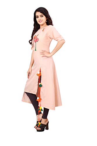 Image of Leriya Fashion Women's Cotton Anarkali Kurta