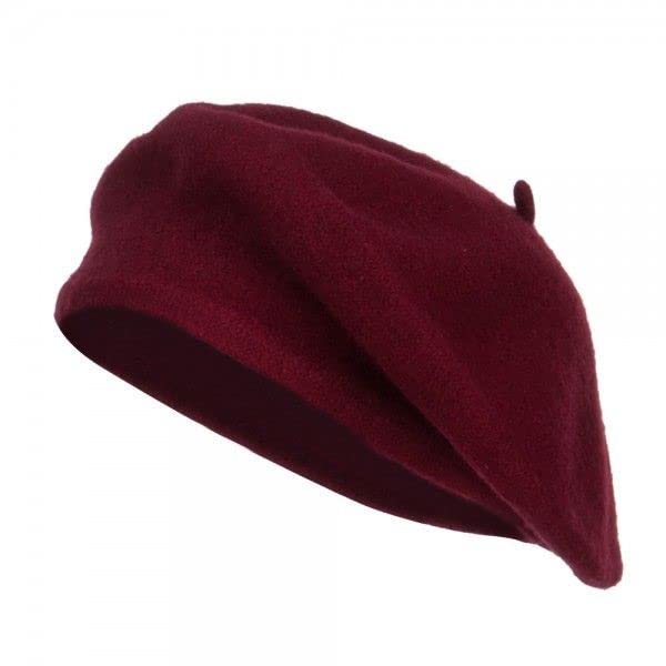 Image of Yaksa Unisex Wool Blend French Artist Beret Caps for Women & Men