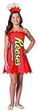 Rasta Imposta Hershey’s Reese’s Peanut Butter Cup Candy Fun Tween Dress Costume Size 10-12