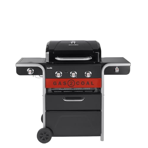 Hybridgrill Gas und Holzkohle Grillwagen Char-Broil Gas2Coal 2.0 330