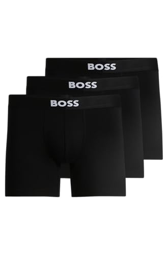 BOSS Men's 3-Pack Logo Icon Boxer Brief