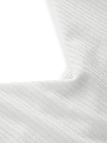 Shein Women's Casual V Neck Sleeveless Ribbed Knit Cami Crop Top Snow White X-Small #TOP2