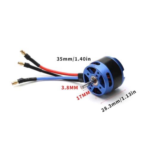 Kit de motor sin escobillas 3530 para disfrutar de tardes de vuelo con tu planeador 7